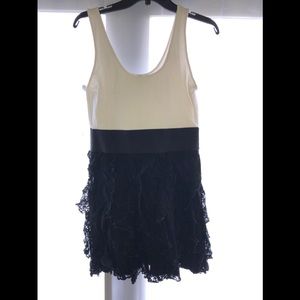 Express size medium lace ruffled dress